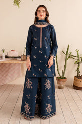 JAZMIN – AIRJET DHANAK 3PC EMBROIDERED SUIT