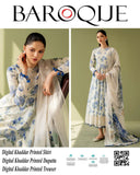 BAROQUE Khaddar 3PC Digital Print