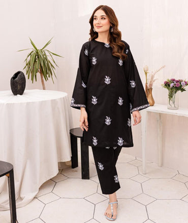 DHANAK EMBROIDERED 2PC