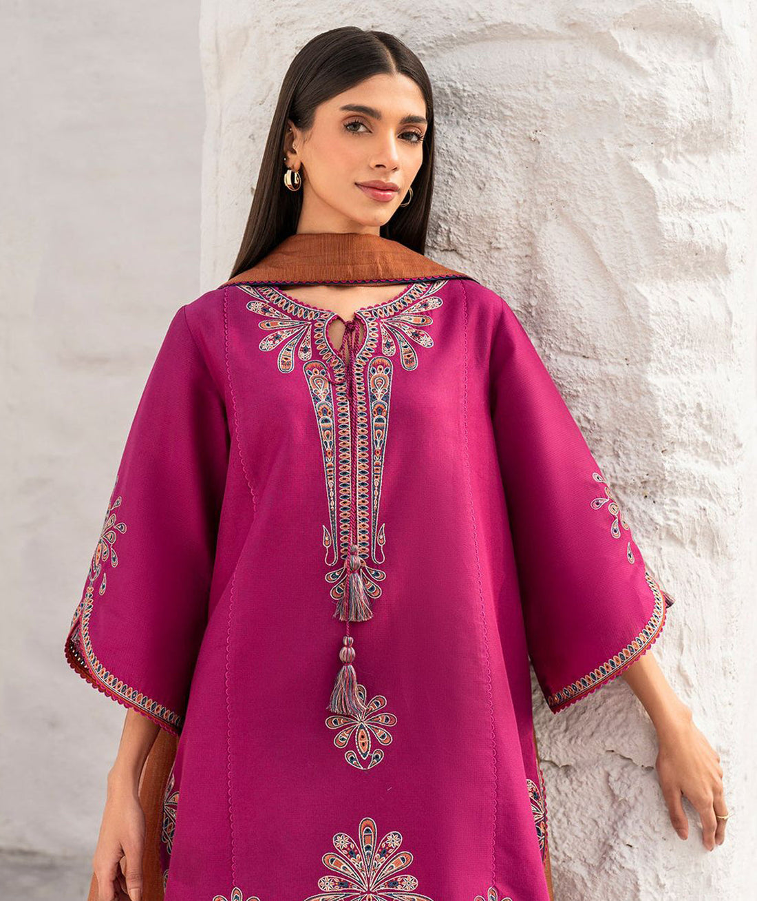 DHANAK EMBROIDERED 3PC