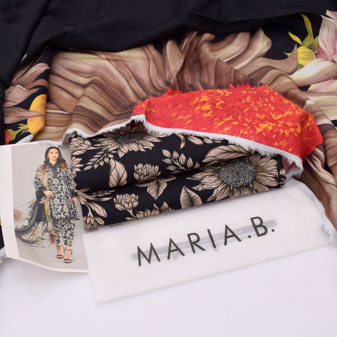 MARIA B Khaddar 3PC Digital Print