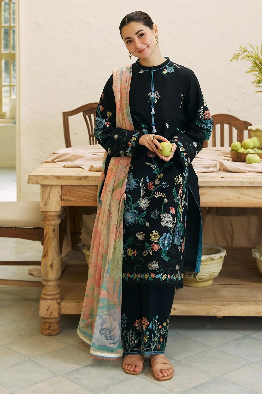 COCO – AIRJET DHANAK 3PC EMBROIDERED SUIT