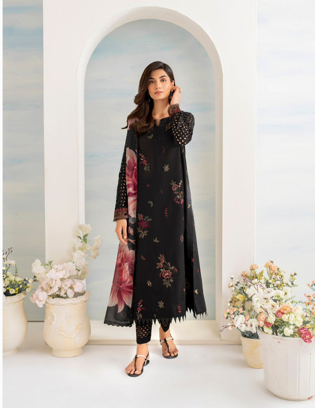 JAZMIN – AIRJET DHANAK 3PC EMBROIDERED SUIT