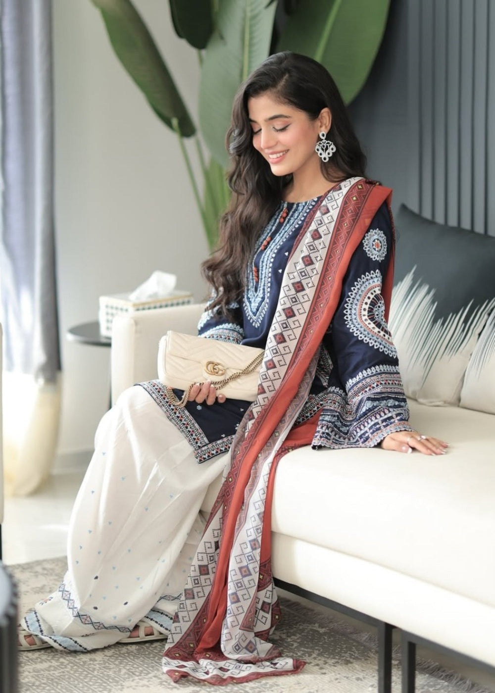 JAZMIN – AIRJET DHANAK 3PC EMBROIDERED SUIT